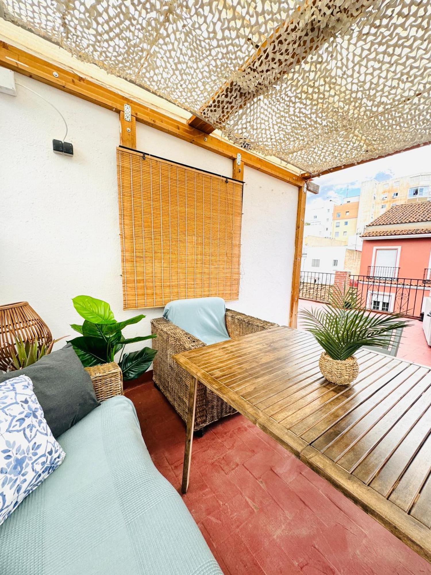 Apartment With Private Rooftop And Cinema Room Málaga Exterior foto